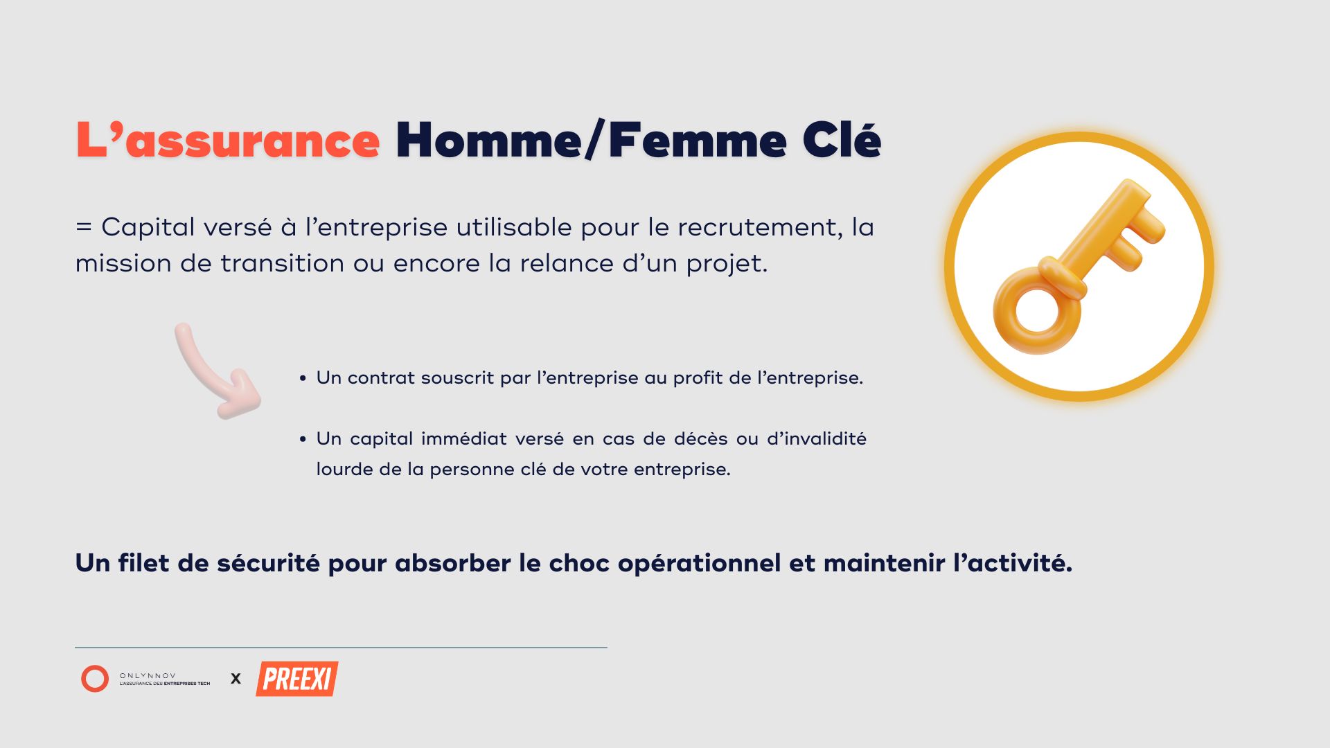 Assurance homme clé