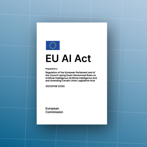 EU AI act coverpage