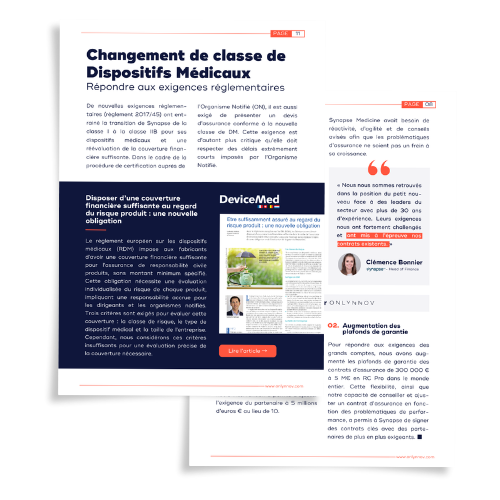 assurance-changement-de-classe-dispositifs-medicaux