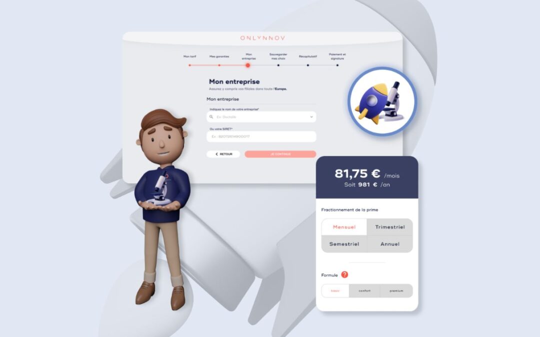 Medtech, Biotech et Pharma : assurez vous en ligne avec l&rsquo;assurance Sciences de la Vie
